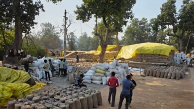 Paddy Procurement: Paddy procurement campaign ends in Korba...! The district remained 12% short of the target for the second consecutive year... 17% of farmers were unable to sell their paddy.