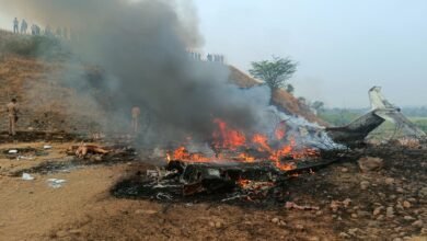 Ajit Pawar Plane Crash: Ajit Pawar dies in plane crash...! Five people killed in the accident... The entire plane was destroyed by fire... Watch the VIDEO here.