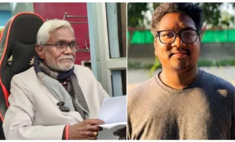 Family Loss: Veer Soren, grandson of former Jharkhand CM Champai Soren, passes away…family mourns…CM Hemant Soren expresses grief