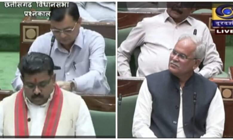 Assembly Budget Session: Bhupesh Baghel raised the issue of custodial deaths in the Assembly Budget Session… Home Minister Vijay Sharma responded.