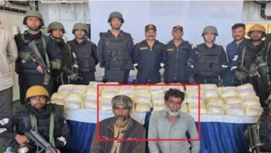 Drugs Seige: Major success in high-seas operation... Over 200 kg of drugs seized, two Iranian citizens arrested
