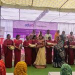 Adani Foundation honored 600 women in Korba...! A grand celebration took place in Patadi village on International Women's Day.