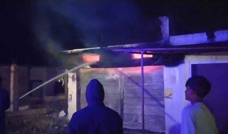 CG NEWS: A massive fire broke out in a clothing store, destroying goods worth millions.