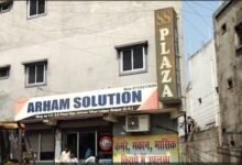 Bulldozer Action: Breaking...! The corporation's biggest bulldozer action to date... 10 luxurious shops built on government land in Lalpur demolished... Watch the video here