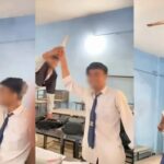 Swami Atmanand School: Video of minor students brandishing knives at a government school in Raipur goes viral...! Raises questions about security arrangements.