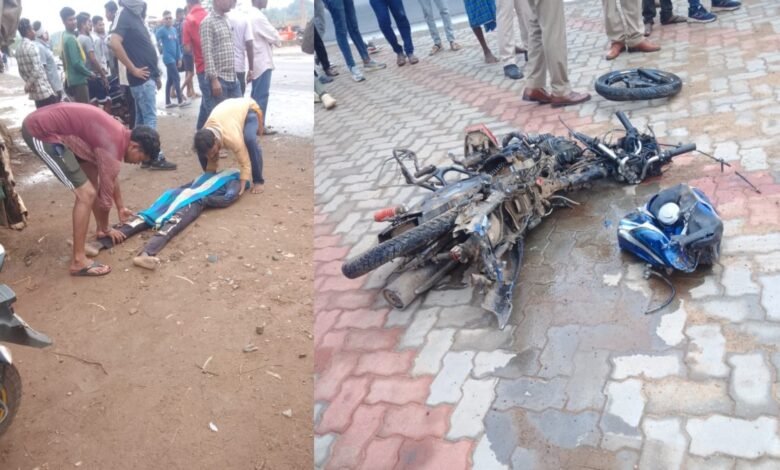 Bastar Road Accident: VIP Convoy's Speed ​​Proves Fatal...! 2 Youths Dead... Watch the Full Incident, Captured on CCTV, Here.