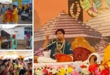 Hanumant Katha: Dhirendra Shastri Roars at the Korba Discourse! Debate over Religious Conversion Heats Up... Controversy Intensifies Following His Statement.