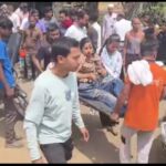 Road Accident: Major Tragedy in Katghora! Ambulance Runs Over Congress Councilor's Son and Daughter—Victims Struck by the Ambulance.