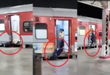 Railway Alert: A heartbreaking scene unfolds at Agra Cantt... A child alone in a coach... A woman narrowly escapes death... Watch the spine-chilling video here.