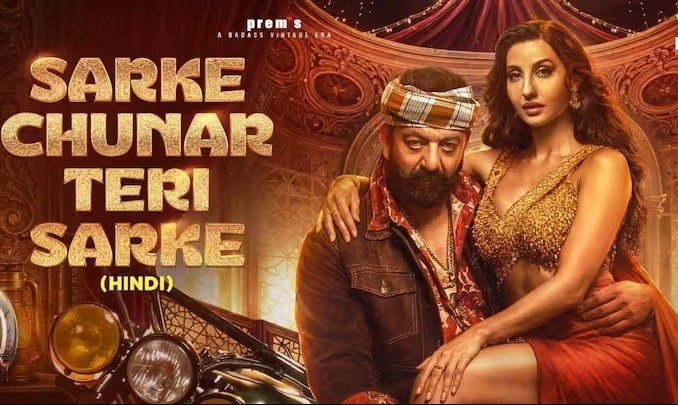 Bollywood News: Controversy Rocks the Entertainment World! Uproar over Nora Fatehi and Sanjay Dutt's Song 'Sarke Chunar'—Matter Reaches Delhi Police; Calls for a Ban Emerge.