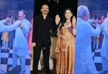 IPS Wedding: "Dad says, 'My son will make a name for himself'!" SP KK Bishnoi lit up the atmosphere by dancing to this song with his father... If you don't believe it, watch the video here!