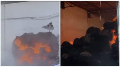 Rice Mill Fire: Fire broke out in a rice mill in Utai… controlled after 5 hours… watch this video