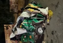 Road Accident: The Speed ​​of Death in Gwalior...! Scorpio Crushes Auto-Rickshaw... 5 Die a Tragic Death... Watch VIDEO Here