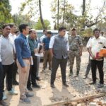 Notice Issued: Collector Kunal Dudawat inspected the ongoing works...Instructions to issue notice to the contractor for negligence