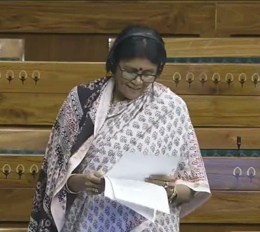 Korba Lok Sabha MP: MP Jyotsna Mahant Roars in Parliament Over Rail Facilities! Demands: "80% of Revenue Comes from Korba... Why Are There No Facilities?"