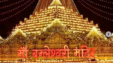 Maa Bamleshwari: The Chaitra Navratri fair begins on March 19th! Preparations are in full swing at the Maa Bamleshwari Temple... the administration is on alert... the Collector holds a meeting.