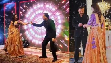 IPS Couple's Ring Ceremony: The IPS couple's ring ceremony goes viral! KK Bishnoi dances with Anshika Verma in true cinematic style, sweeping her up in his arms—Watch the VIDEO here.