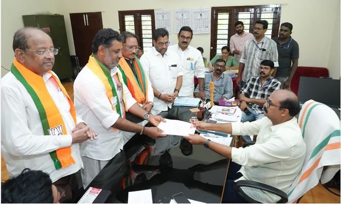 Kerala Politics: CM Vishnudeo Sai on a Visit to Kerala! The CM Roars for the BJP... A Show of Strength Witnessed During the Candidate's Nomination in Chengannur... Claims Victory.