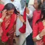 Mahakumbh Viral Girl: Mahakumbh's viral girl Monalisa married boyfriend Farman Khan in Kerala...Director Sanoj Mishra made sensational allegations...Watch the video here