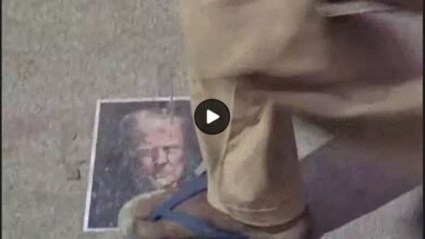 Donald Trump: Trump's photo trampled underfoot in Raipur! Shia community expresses outrage in Mominpara... Tributes paid at Imambaras