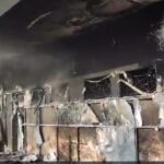 Fire at Pandri Bus Stand: Massive Blaze Erupts in Pandri... Shops Reduced to Ashes... People Flee in Panic... Watch the Terrifying Video Here.