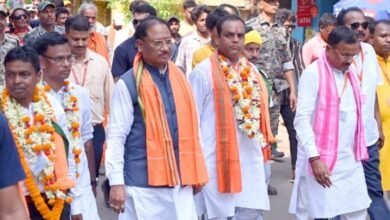 West Bengal Campaigning: The public is fed up with the 15-year-old Mamata government...! CM Sai launches a scathing attack in Jhargram.