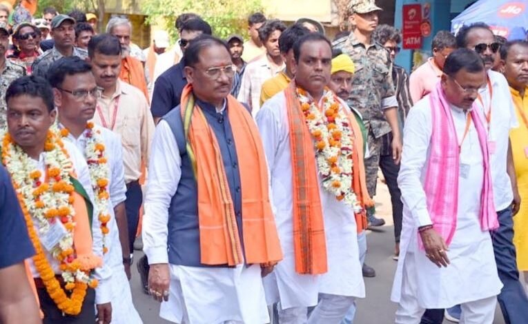 West Bengal Campaigning: The public is fed up with the 15-year-old Mamata government...! CM Sai launches a scathing attack in Jhargram.