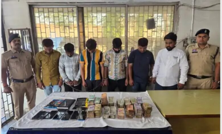 Raipur Satta Viral Video: VIP Road Hotel Turns into a Betting Den...! Bets Placed on IPL Matches... Stacks of Cash Caught on Camera.