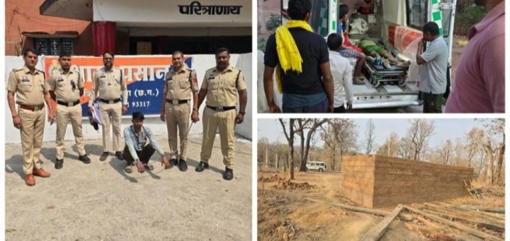 Family Dispute: The Murder of Relationships in Korba! Elder Brother Takes a Life Over Land Dispute—Chases Down Fleeing Brother and Strangles Him.