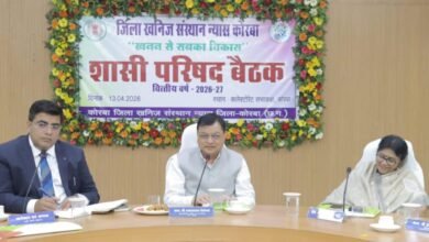 DMF Scheme: Pace of Development Accelerates in Korba! Major Projects to be Undertaken Using DMF Funds — Minister Dewangan Announces Comprehensive Development Across 564 Villages.