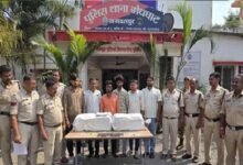 Police Seize Ganja: Ganja Deal Underway in Dharamshala Room...! 54 kg of Ganja Seized in Bastar Police Raid... 6 Arrested.
