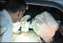 Drug Bust: Major Drug Racket Exposed in Kanker! Vehicle Flees Upon Spotting Roadblock, Crashes; Ganja Worth ₹35 Lakh Recovered from Car—Watch VIDEO Here.