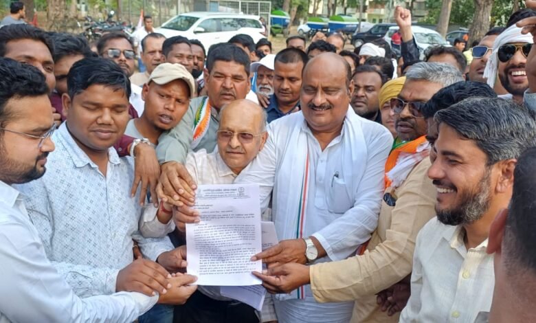 BALCO Protest: Congress Launches a Massive Agitation at BALCO! Hundreds Take to the Streets—Warning of an Intense Movement to Vedanta Management—Memorandum Submitted to the President.