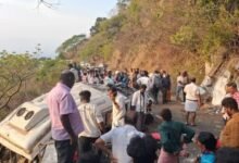 Tamil Nadu Van Accident: Tragic mishap in Coimbatore! Van carrying school staff plunges into a gorge... 9 dead.