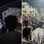 Tragic Accident: Horrific mishap in Nashik! Car plunges into well... 9 members of the same family dead... including 6 children.