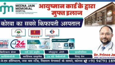 Cashless Treatment: Medical care will no longer be expensive! Korba's MJM Hospital has gone completely cashless—CT scans for just ₹1,500, free treatment via Ayushman, and many more facilities. Check it out here!
