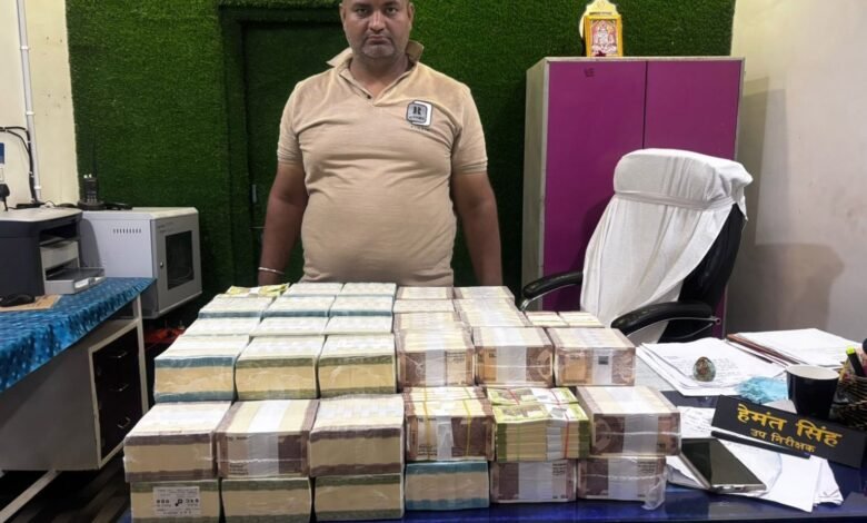 Bilaspur Police Action: Suspicious Youth Apprehended in Bilaspur with ₹17.90 Lakh in Cash! 81 Bundles of Currency Notes Recovered from Two Suitcases.