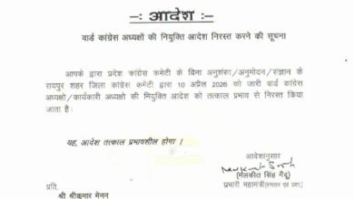 Congress List Cancelled: Major Uproar in Raipur Congress! List Revoked Within Just 24 Hours of Appointments... PCC Takes Major Action... View the List Here.