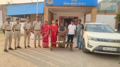 Jewelry Theft Gang: Korba Police Apprehends Interstate Jewelry Gang Within 18 Hours! 5 Accused, Including 3 Women, Arrested.