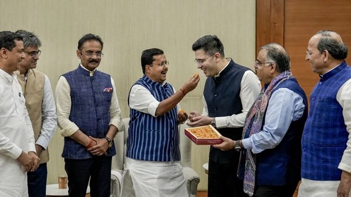 Rajya Sabha Update: Major Blow to AAP...! Rajya Sabha Chairman Approves Merger of 7 MPs into BJP... Secretariat Notification Issued.