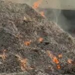 Fire at Tendu Warehouse: Massive Blaze Erupts at Tendu Leaf Godown in Bijapur...! 18,000 Sacks Reduced to Ashes... Losses Exceed ₹10 Crore.