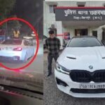 Sunroof Stunt Viral Video: Stunt Performed Through BMW's Sunroof Backfires...! Major Police Action Follows Viral Video—Car Seized—Watch VIDEO Here