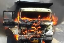 Kusmunda Mines: Coal-Laden Tipper Suddenly Catches Fire—Panic Ensues—Major Accident Averted Thanks to Driver's Presence of Mind