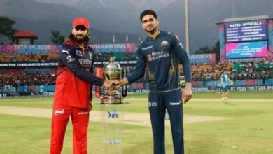 IPL 2026 FINAL: RCB wins the toss; Gujarat Titans to bat first... Title clash gets underway in Ahmedabad.IPL 2026 FINAL: RCB wins the toss; Gujarat Titans to bat first... Title clash gets underway in Ahmedabad.
