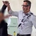 Maruti Suzuki Showroom: High-Voltage Drama at Bhilai's Maruti Showroom! Female Employee Throws Ink at CEO—Also Slaps and Kicks Him—Video Goes Viral.
