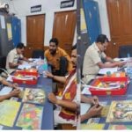VIP Culture: Questions Raised Over Bilaspur Police...! Scrap Dealer Receives 'VIP Treatment'—Koni Police Station Becomes the Center of Discussion.
