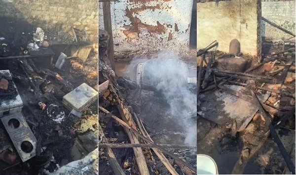 Durg Cylinder Blast: Entire Family Wiped Out in Cylinder Explosion in Durg...! Bodies of Four People Recovered... VIDEO