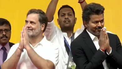 New CM Takes Oath: Thalapathy Vijay Becomes Tamil Nadu's New Chief Minister...! Rahul Gandhi Present at the Swearing-in Ceremony.