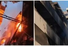 AC Blast: Fire Engulfs Building Following AC Explosion...! 9 People Tragically Die from Burns and Suffocation... Watch VIDEO Here.