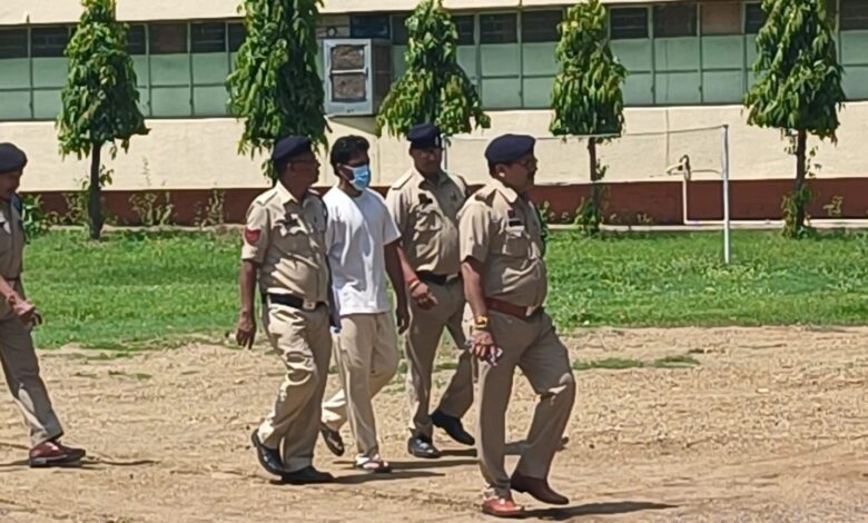 NEET Re-exam: Accused of abetment to suicide granted permission to take NEET re-exam...! Arrived at the exam center under tight security following a High Court order.
